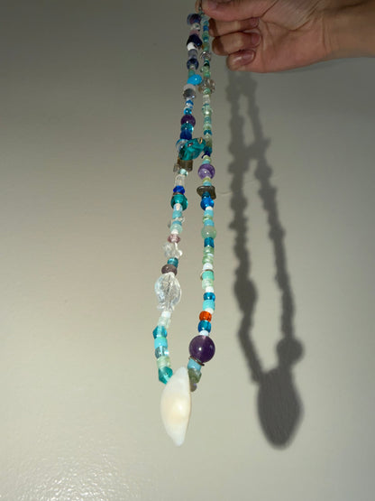 Ocean waistbead/ wrap around bracelet