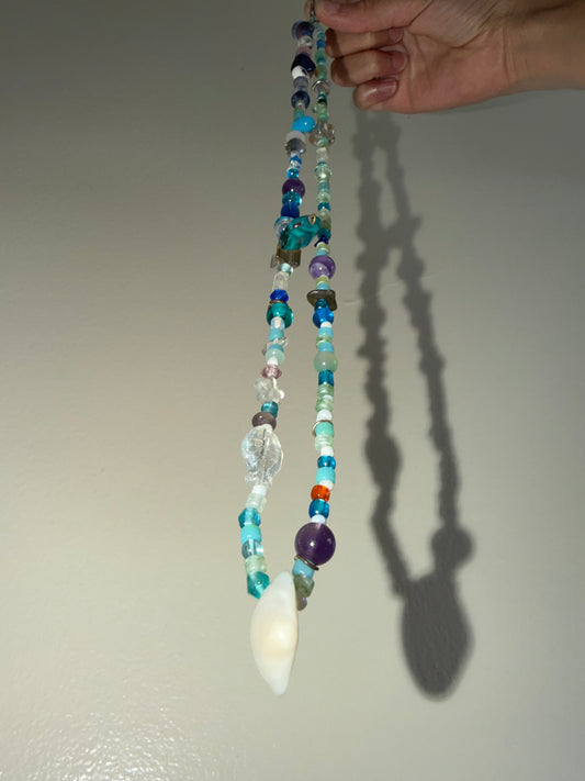 Ocean waistbead/ wrap around bracelet