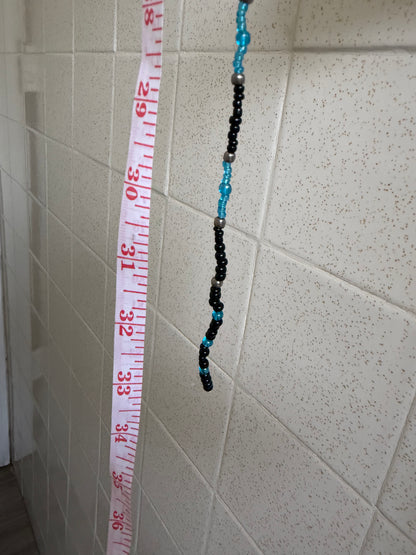 Feather waistbead 33”